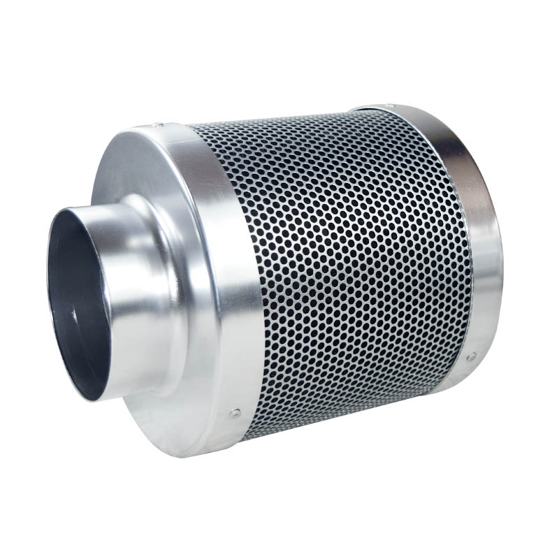 Carbon Filter Inline - 8-Zoll-Luftfilter-Set, Inline-Kanalventilator, Kohlefilter, Belüftungskombination für Pflanzenwachstumszelt