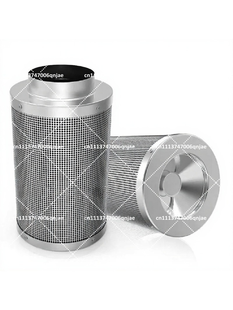 Carbon Filter Inline - Gewächshaus-Pflanzenzelt 4/6/8 Zoll Inline-Kohleluftfilter mit Vorfilter,